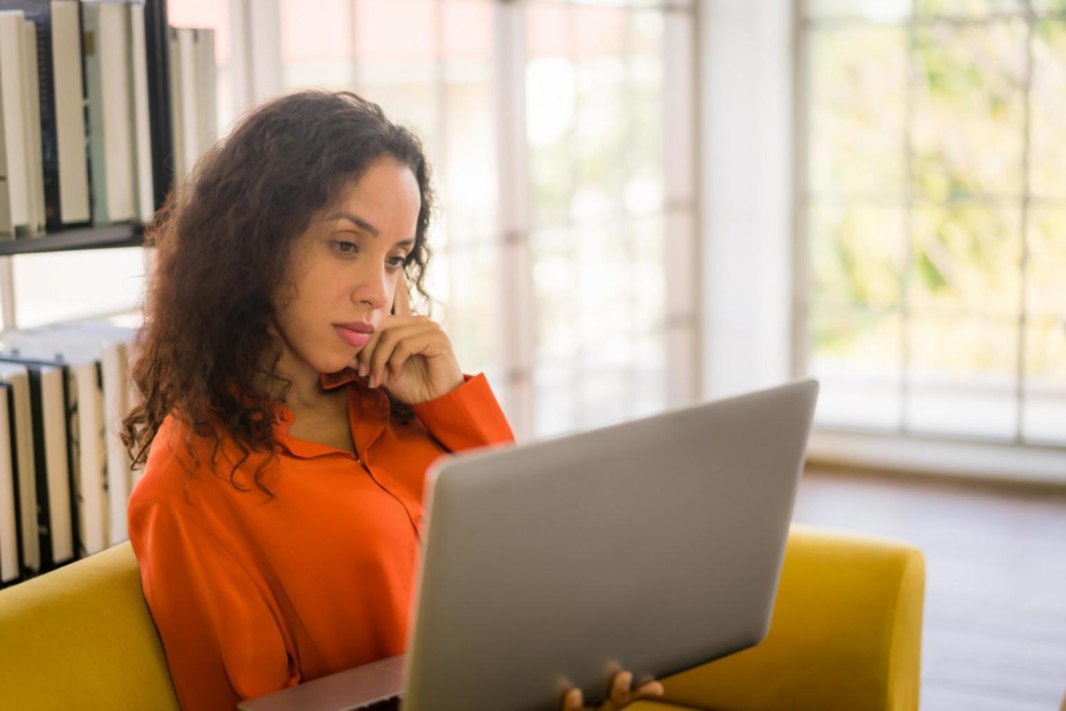 Budget planning with notes and calculator